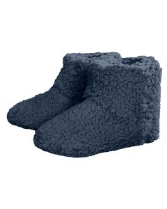 PANTOFFELN teddy | Blauw