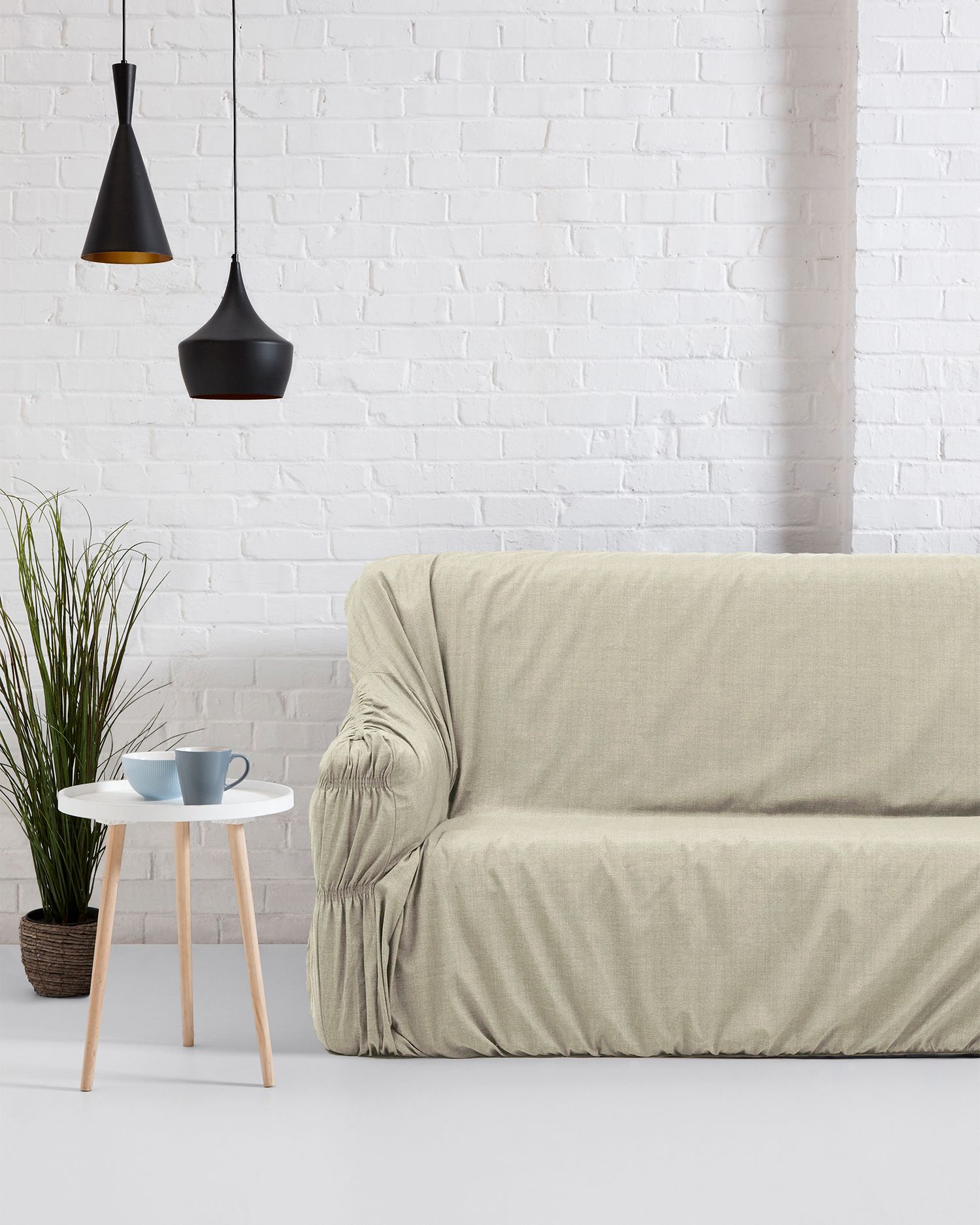 SOFAÜBERWURF wasserabweisend | Beige