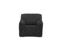 SOFAÜBERWURF wasserabweisend | Schwarz