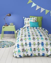 DUVET COVER cotton renforcé | Robots