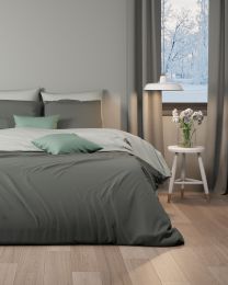 HOUSSE DE COUETTE flanelle | Gris