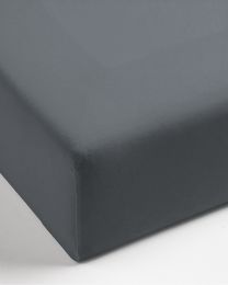 DRAP-HOUSSE percale | Anthraciet