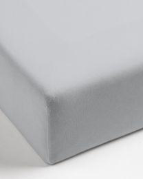 DRAP-HOUSSE percale | Gris Clair