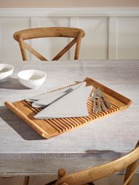 SERVIETTE | Hellgrau - 4-er Set