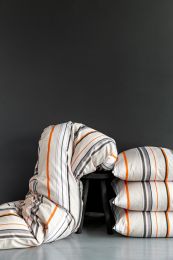 DEKBEDOVERTREK katoenviscose | Citta Stripe