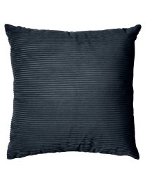 COUSSIN DÉCORATIF corduroy | Gris Foncé