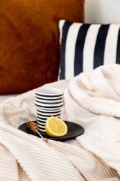 COUSSIN DÉCORATIF velours | Gatsby Stripe