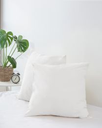 KUSSENSLOOP percale | Wit