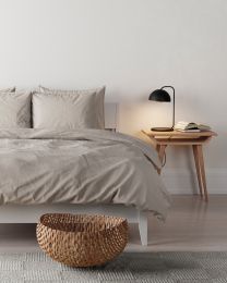 HOUSSE DE COUETTE coton lavé | Beige
