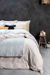 HOUSSE DE COUETTE coton lavé | Beige