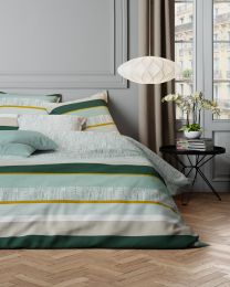 DUVET COVER cotton satin | Crass Stripe