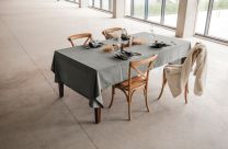 BOÎTE À CADEAUX : LINGE DE TABLE déperlant | Gris Foncé