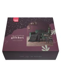 BOÎTE À CADEAUX : PLAID corduroy sherpa | Noir