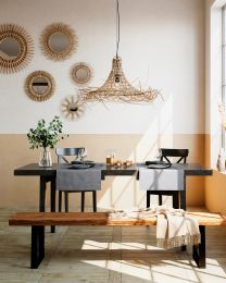 TISCHLÄUFER miretan | Grau