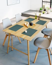 PLATZSET wasserabweisend | Dunkelgrün - 4-er Set