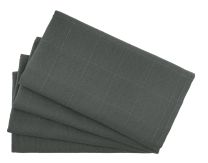 PLATZSET sogo | Schwarz - 4-er Set