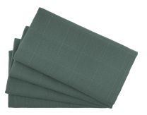 PLATZSET sogo | Dunkelgrün - 4-er Set