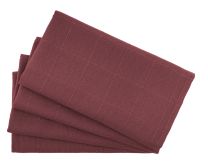 PLATZSET sogo | Bordeaux - 4-er Set