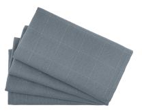 PLATZSET sogo | Dunkelgrau - 4-er Set