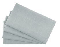 PLATZSET sogo | Hellblau Grau - 4-er Set