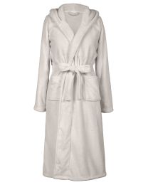 BATHROBE MISAIO fleece | Écru