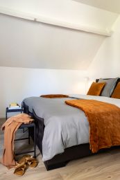 PLAID MISAIO shaved flannel | Caramel