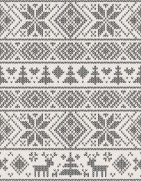 DUVET COVER flannel | Christmas sweater black