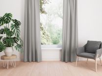 GORDIJN waterafstotend | Lichtgrijs