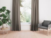 GORDIJN waterafstotend | Bruin