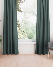 GORDIJN waterafstotend | Donkergroen