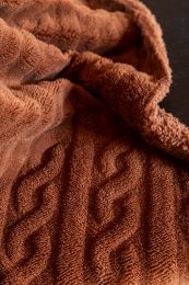 KUSCHELDECKE shaved sherpa | Karamell