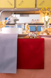 TISCHLÄUFER wasserabweisend | Lavendel