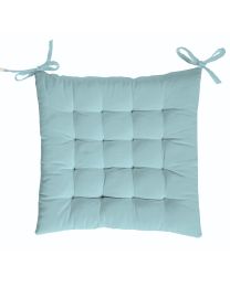 SITZKISSEN baumwolle | Uni Water Blue