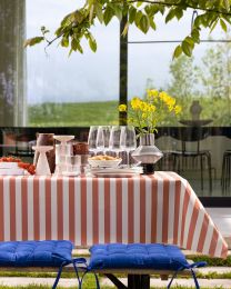 SITZKISSEN baumwolle | Uni Ultramarine