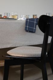 COUSSIN DE CHAISE bouclé | Blauw