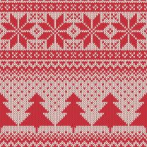 DUVET COVER flannel | Pine tree knit