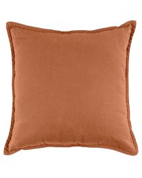 COUSSIN DÉCORATIF stonewash | Rouille