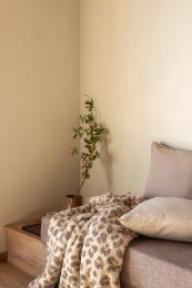 KUSCHELDECKE teddy | Leofur beige