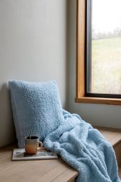 KUSCHELDECKE teddy | Light Blue