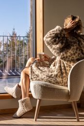 SWEAT À CAPUCHE teddy | Leofur Beige