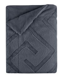 PLAID fake rabbit | Jacquard