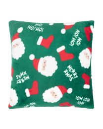 DECORATIVE CUSHION Tutti by Mistral Home flannel | Santa stocking