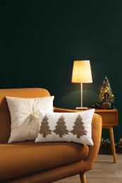 DECORATIVE CUSHION Tutti by Mistral Home sherpa | Pine trees
