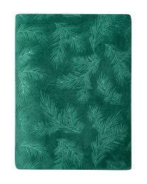 PLAID flannel embossed | Spruce branches