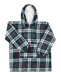SWEAT À CAPUCHE flannel sherpa | Scot bristol