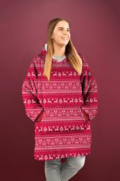 SWEAT À CAPUCHE flannel sherpa | Christmas knit