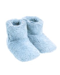 PANTOUFLES teddy | Bleu clair