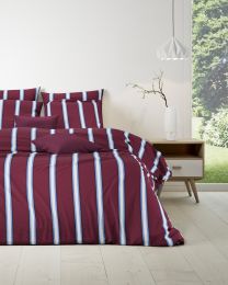 DUVET COVER cotton renforcé | Cinq stripe