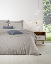 BETTBEZUG baumwolle renforcé | Marais beige