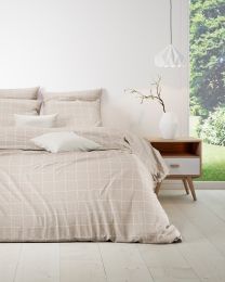 BETTBEZUG baumwolle renforcé | Oslo negative beige